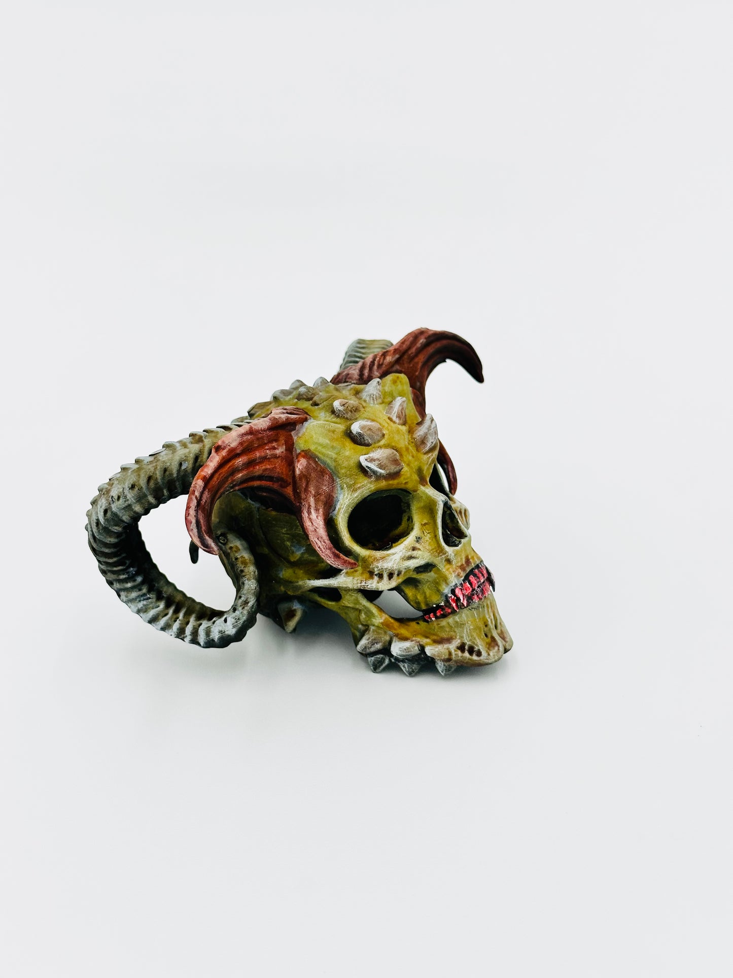 Hand-Painted Demon