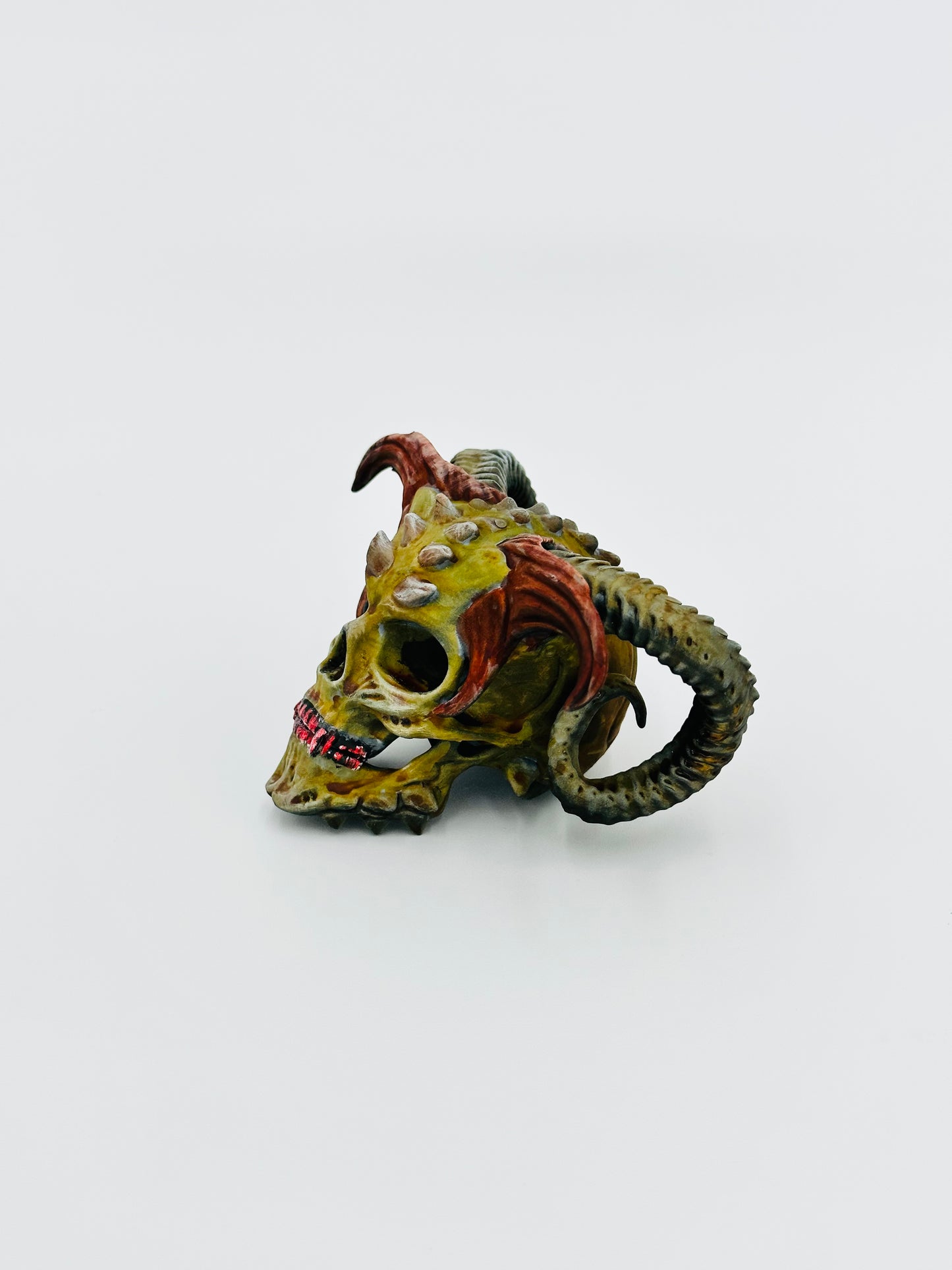 Hand-Painted Demon