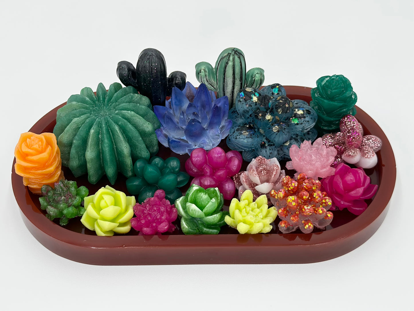 Epoxy Resin Succulent Garden