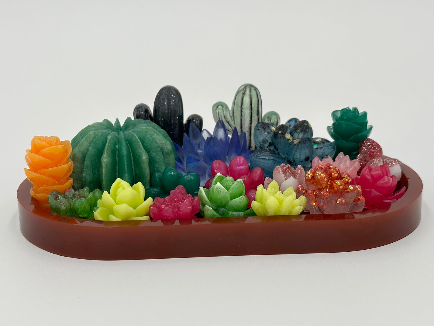 Epoxy Resin Succulent Garden