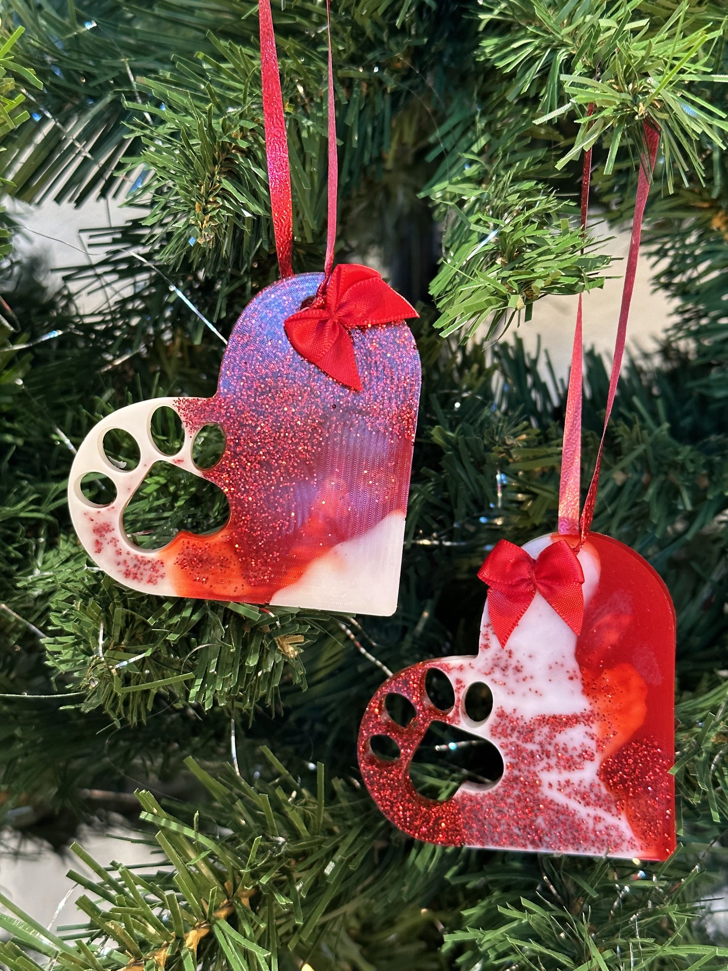 Unique Handmade Resin Ornaments