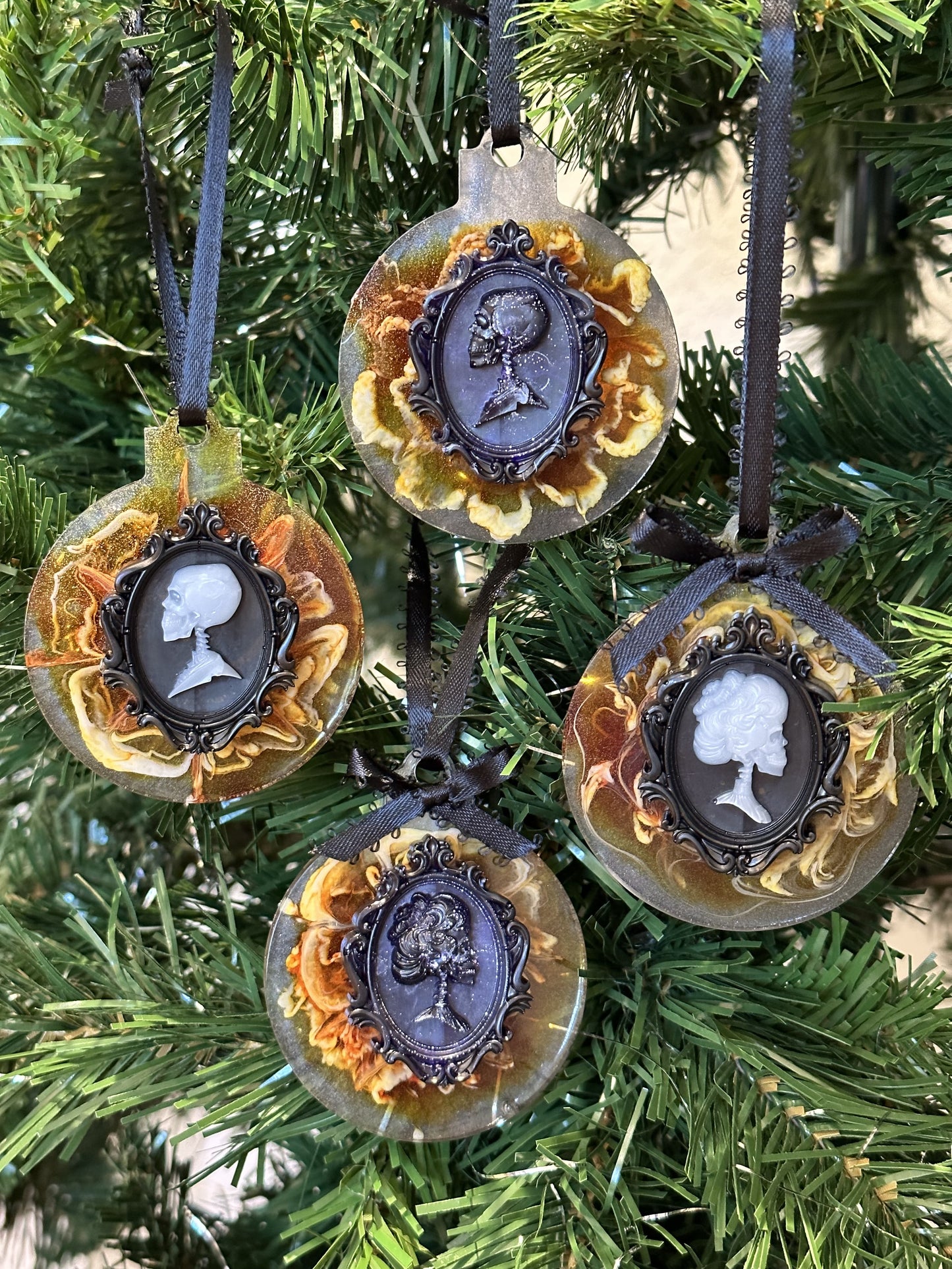 Unique Handmade Resin Ornaments