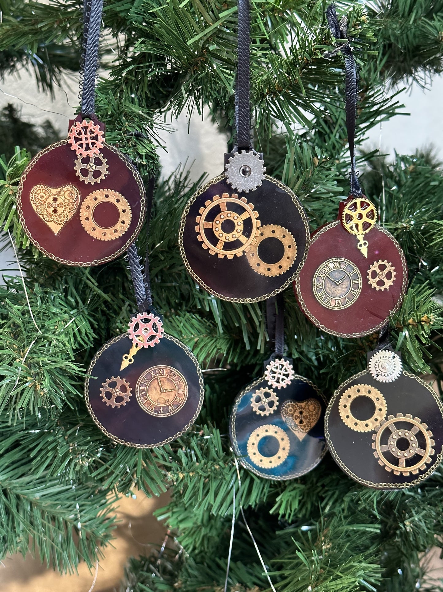 Unique Handmade Resin Ornaments