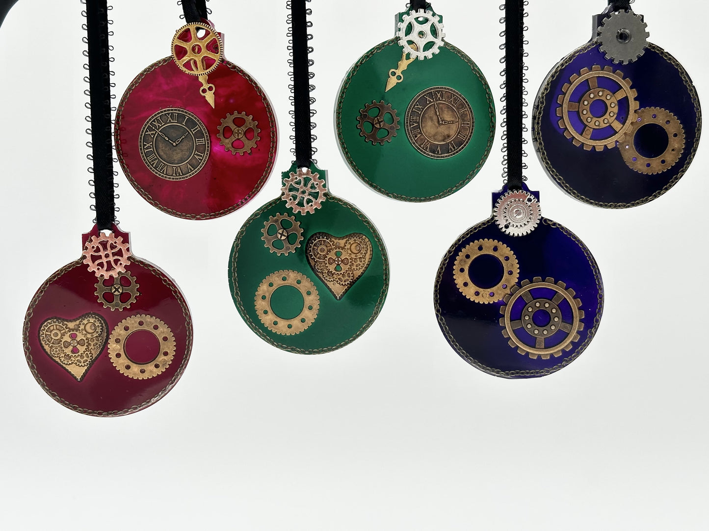 Unique Handmade Resin Ornaments
