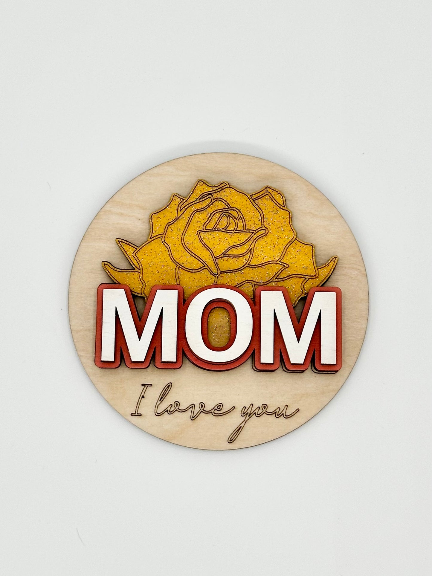 Mother's Day Customized Floral Magnets