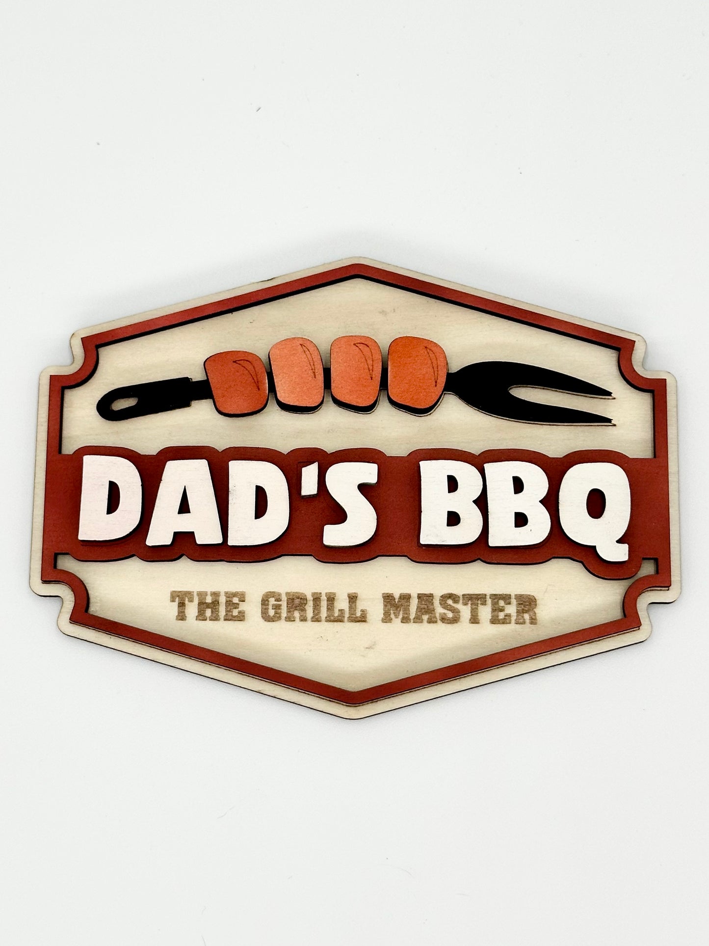 Father's Day Custom BBQ Magnets