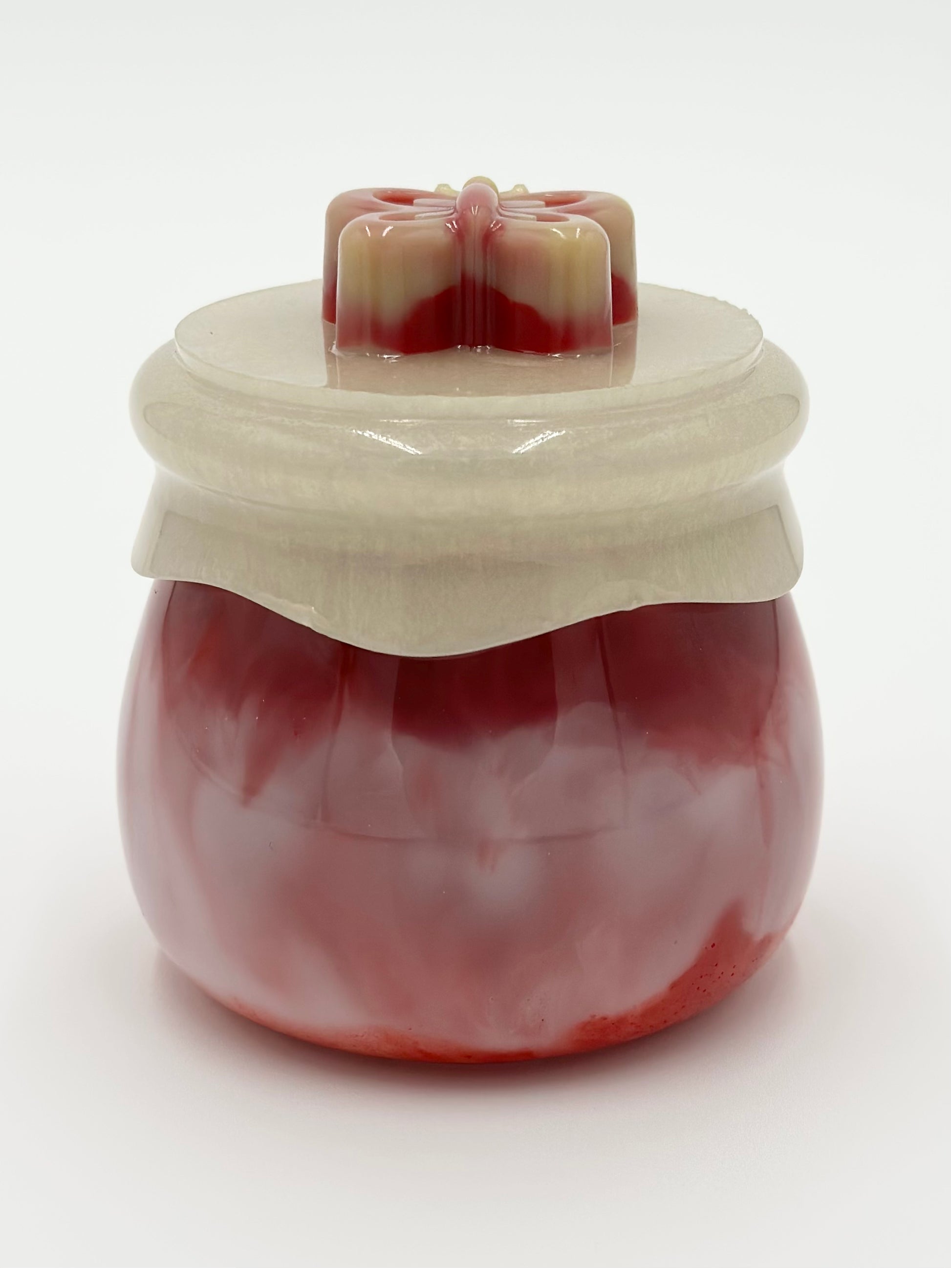 Resin Jar with Screw On Lid