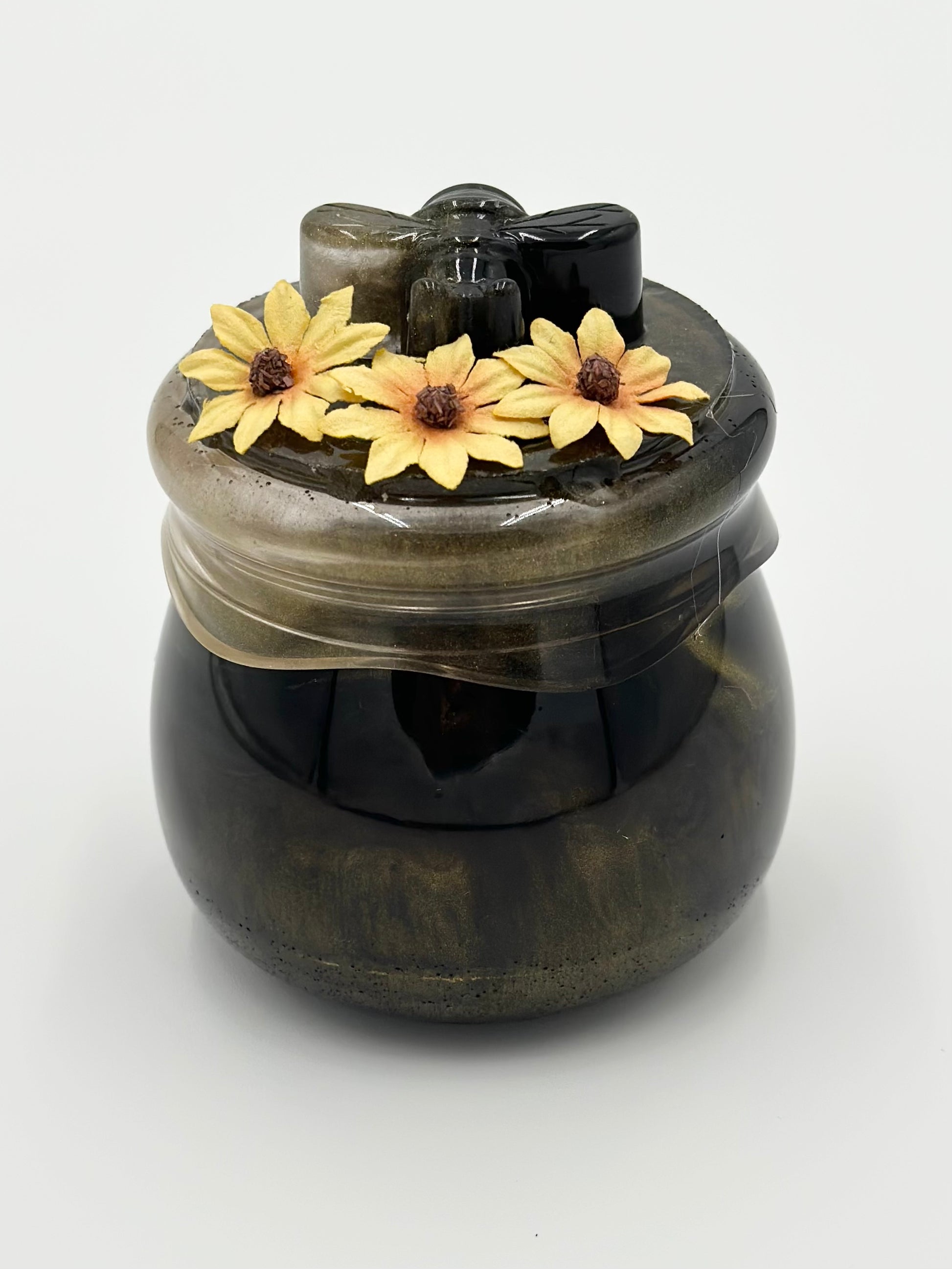 Resin Jar with Screw On Lid