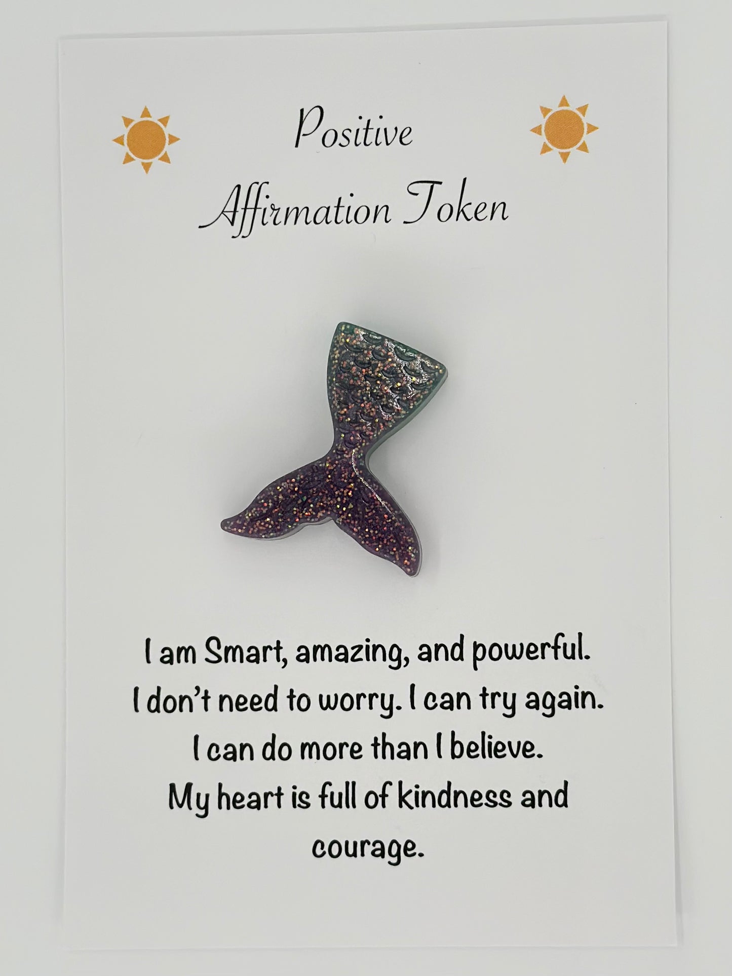 6 Handcrafted Affirmation Tokens