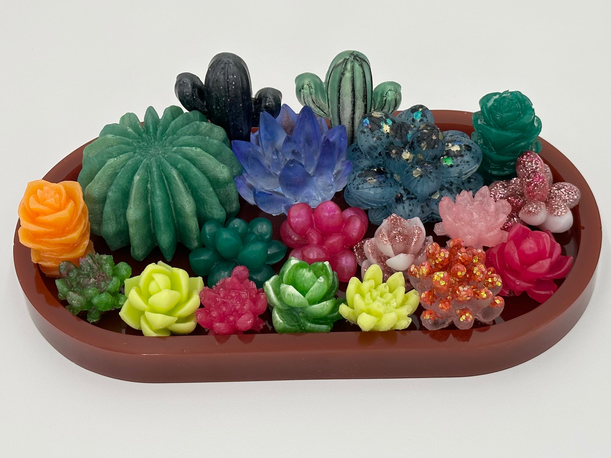 succulents in resin Epoxy Resin Succulent Garden